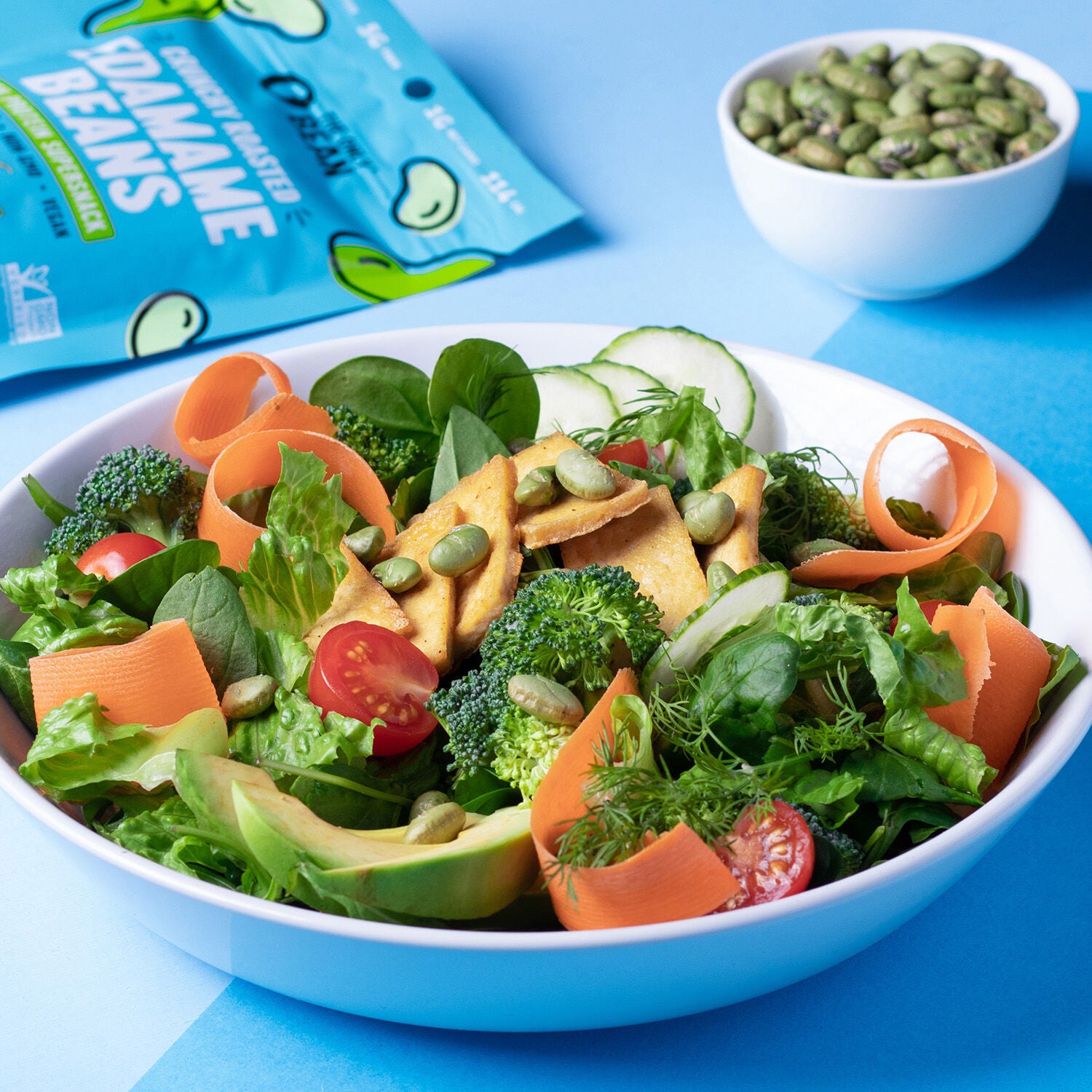 Crunchy Roasted Edamame Beans - Sea Salt (3 Bags)